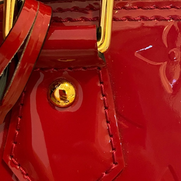 -SOMEWHAT RARE-💯% Authentic Vuitton Alma BB Rose Indien - Picture 9 of 17